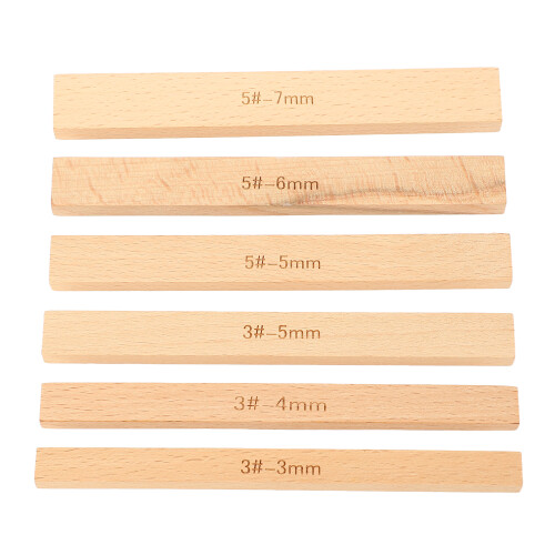 Guide de collage pour fermeture éclair en bois 3# 3mm 4mm 5mm 5# 6mm 7mm 2