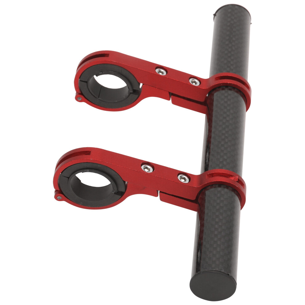 Bicycle Handlebar Double Extender Bracket Mount Bike Headlight Mount Bar Computer Holder