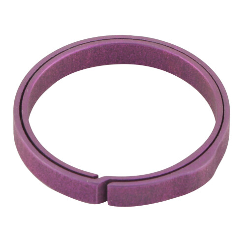 SidePushing 20mm alliage de titane porte-clés violet 1