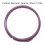 SidePushing 20mm alliage de titane porte-clés violet 13
