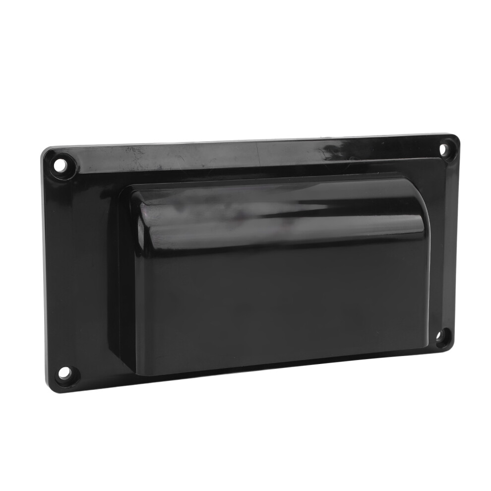 Side Rv Vent Covers Uv Proof Air Ventilation Exhaust Vent Cover For Camping Vehicle Trailer Boat Yacht Black: 03040287 7671322762070