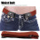 Ceinture élastique 70-102 cm 200 cm Marron clair 4