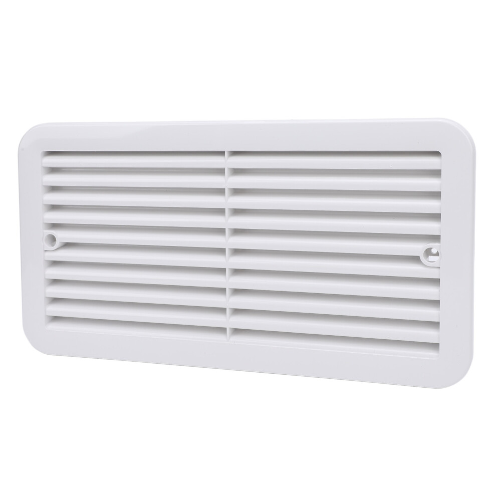 Rv Side Air Ventilation Grille 13.78X7.32in Uv Resistant Rectangle Air Vent Grill Cover For Camping Vehicle Motorhome Trailer 4621322762597