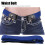 Ceinture élastique de taille 70-102 cm/200 cm 52 g Boucle bleue 6