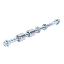Axe arrière en alliage d'aluminium de 195 mm de longueur et de 10 mm de diamètre pour moteurs de 50 cm3 à 150 cm3