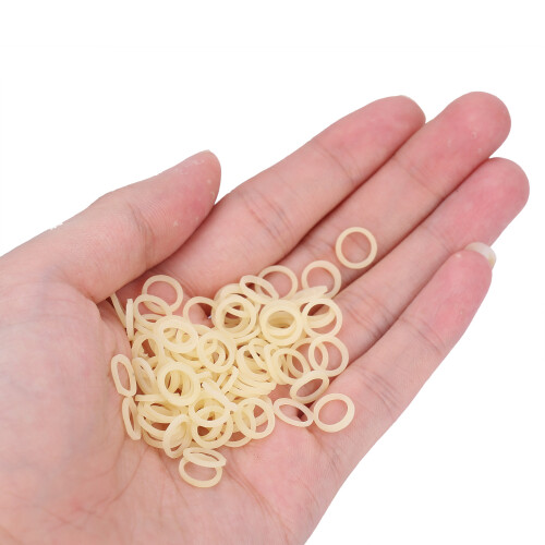 Elastici ortodontici 100 pezzi 1/4 di pollice assortiti