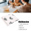 Set de table antidérapant pour bébé 110x110cm silicone dessin animé 11