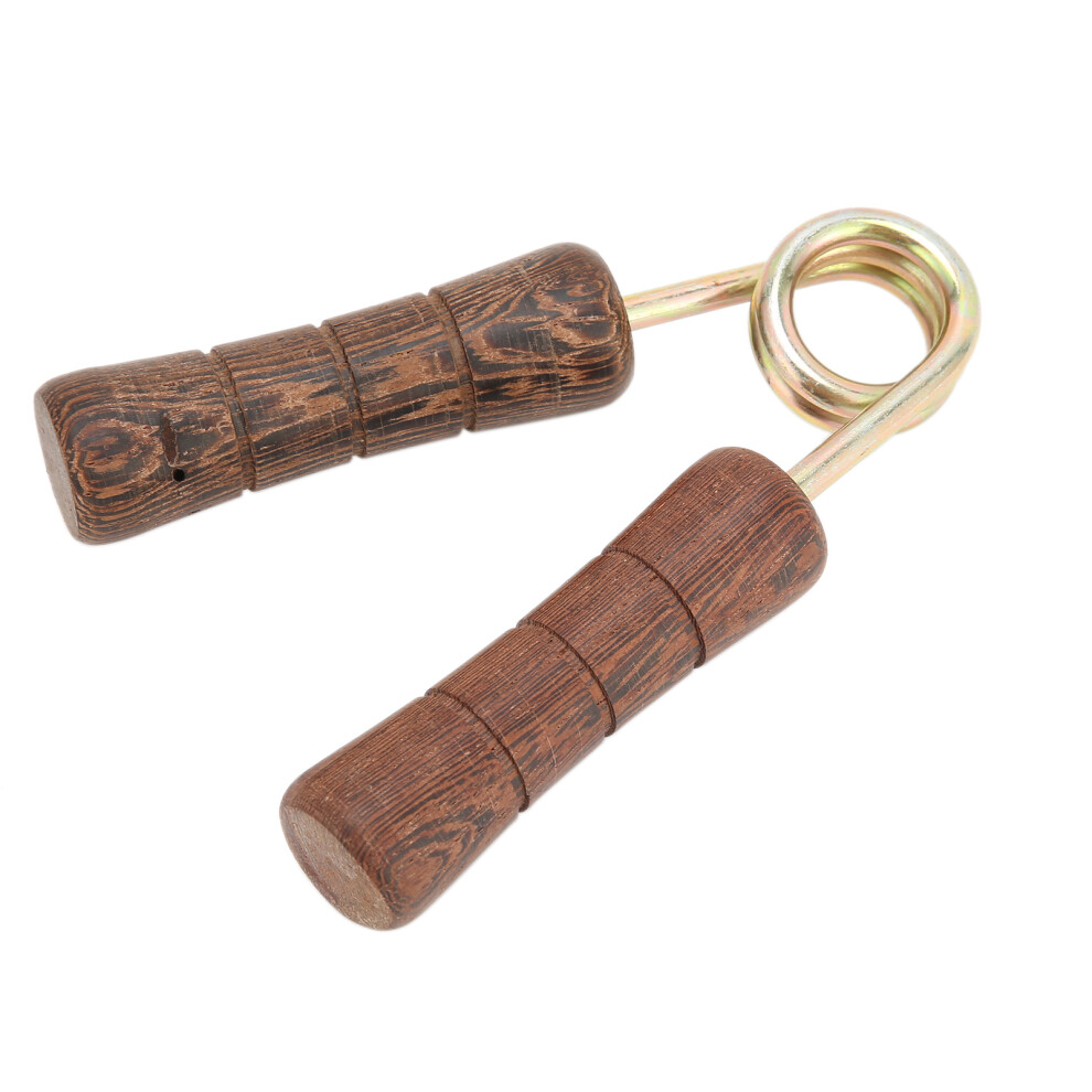 Wood Handle Hand Grip Strengthener Wrist Forearm Hand Exerciser Grip Strength Trainer