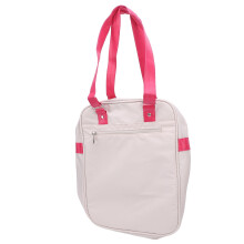 Sac de badminton en nylon blanc - grande capacité pour ordinateur portable