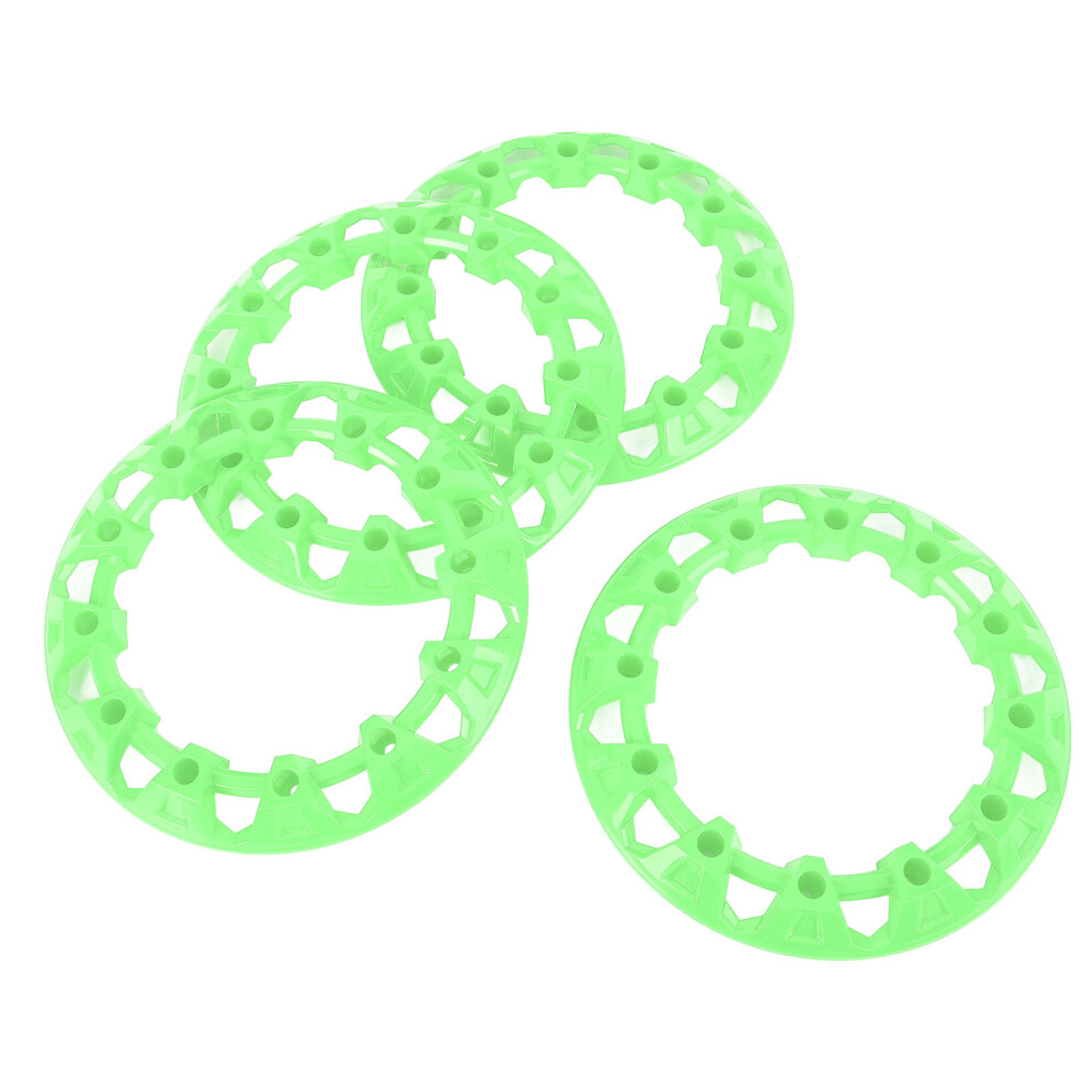 4Pcs 8 Inch Atv Wheel Trim Hub Protection Decor Scratch Resistant Plastic Hubcap Trim Cover Universal For Go Kart Green 9321322765721