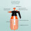 Fogger Sprayers Hand Pressure Trigger Spray Bottle Adjustable Air Compression Watering Can 9