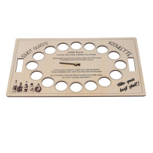 Gioco di shottini 45x26,6x0,5 cm Naturale 236 g
