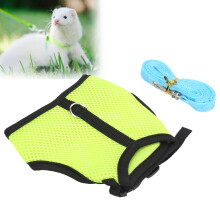 Harnais de traction en maille avec laisse - Taille S vert