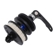Support de chaîne de vélo antidérapant kit de lubrification en aluminium