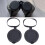 2 pièces capuchons d'objectif en caoutchouc, 61-64 mm 1