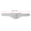 Collare cervicale in rete grigio 52.5x10 cm 8