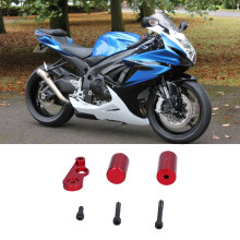 3PCS Frame Slider Motorcycle Modification Fit for Suzuki GSXR 600 GSXR 750 2006‑2009Red