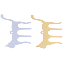 2 pezzi Clip per spartiti musicali a forma di gatto, in ferro, 165x95x0,8 mm