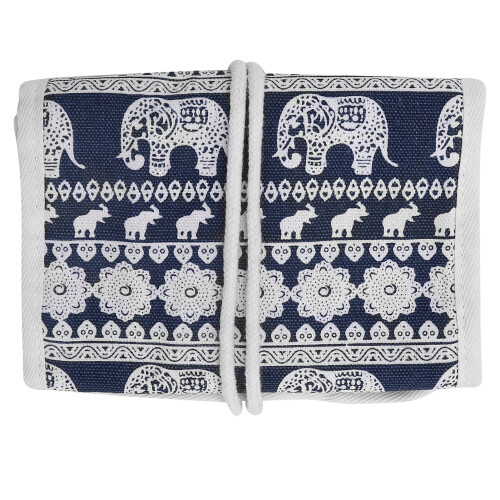 Custodia per aghi da maglieria Elephant, borsa con cerniera 1