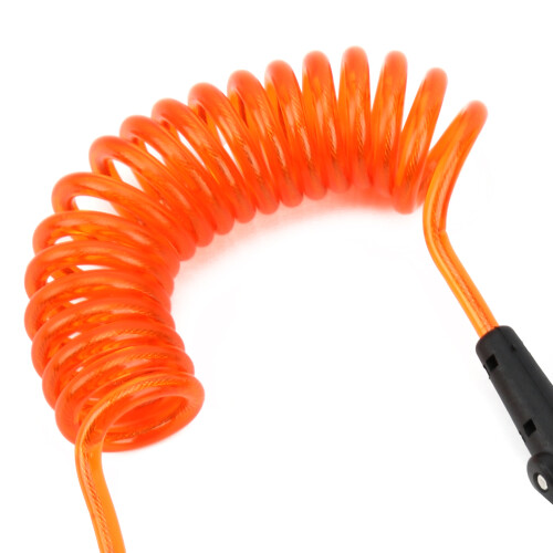 Anti perte poignet lien laisse 1.5m orange 360 2