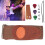 Sangle de guitare couleur café coton métal celluloïde 14