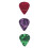 Sangle de guitare couleur café coton métal celluloïde 6