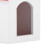 1:12 Chenil - Toit rouge, murs blancs, 6,2  5,5  5,4 cm 5