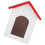 1:12 Chenil - Toit rouge, murs blancs, 6,2  5,5  5,4 cm 13