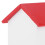 1:12 Chenil - Toit rouge, murs blancs, 6,2  5,5  5,4 cm 7