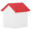1:12 Chenil - Toit rouge, murs blancs, 6,2  5,5  5,4 cm 10