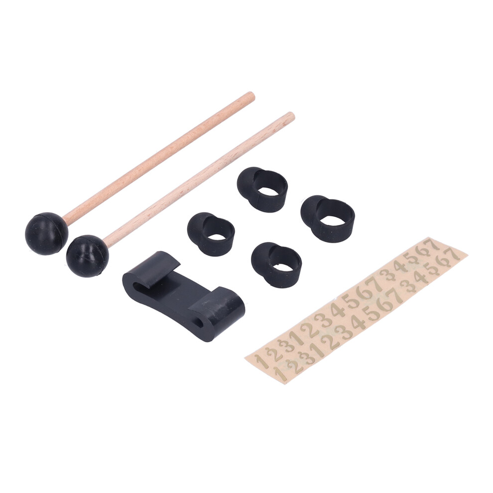 Drumstick Kit Ethereal Drum Round Head Stick Finger Cot Holder Stickers Percussion Accessories 4941322769151