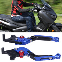 Leve del freno pieghevoli XMAX125/250/300/400 Blu/Nero