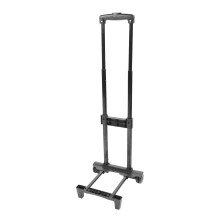 Carrello a mano pieghevole in ferro 31x28x90 cm, aperto, con 2 ruote