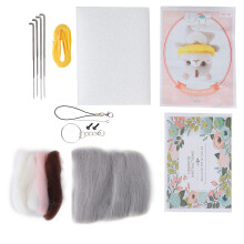 186# Kit di feltro ad ago per criceto ballerino - Un set