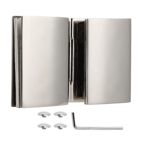 Charnière plate double-face 521 g 110x70x30 mm inox 1
