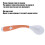 Baby Spoons Forks Set Infants Feeding Training Utensils Bendable Easy Grip TablewareOrange 3