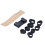 Drum Finger Sleeve Silicone Fingertip Protective Cot Drumstick Support Percussion Accessories 10