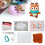 187# Kit Ballet Cerf, 1 ensemble, laine multicolore 15