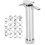 Extrudeur d'argile en alliage d'aluminium avec embouts 16