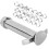 Extrudeur d'argile en alliage d'aluminium avec embouts 14