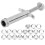 Extrudeur d'argile en alliage d'aluminium avec embouts 15