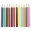 Mini matite colorate per disegno 12 pezzi, 8,5 cm, 3,3 in 2