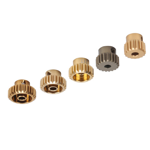 5 pièces 48P 7075 aluminium ensemble de pignons 17T-25T 2