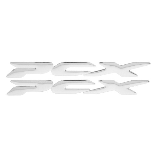 PCX 150 125 15cm 2017-2019 Argento 3D Adesivo laterale 1