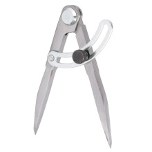 Divisore Ad Ali In Acciaio Argento 0-125mm Creatore Di Cerchi