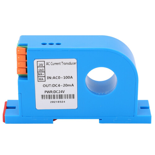 Transmetteur de courant alternatif AC 0-100 A, DC 4-20 mA, ABS 1