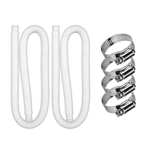 Durite+Collier pour 300-330 GPH, 1,5 m x 3,2 cm, Blanc-Bleu 1