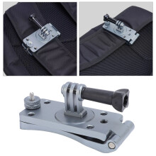 Support de sangle en aluminium pour caméra d'action Compatible avec 5 Pro 4 3 2
