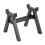Support de voiture RC 1/24-1/18, alliage d'aluminium, noir 11