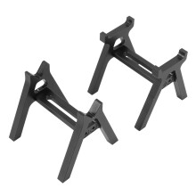 Support de voiture RC 1/24-1/18, alliage d'aluminium, noir